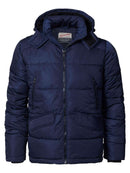 Hooded Padded Jacket - Deep Capri