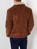 Cord Trucker Jacket - Truffle