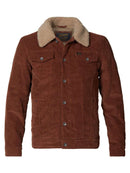 Cord Trucker Jacket - Truffle