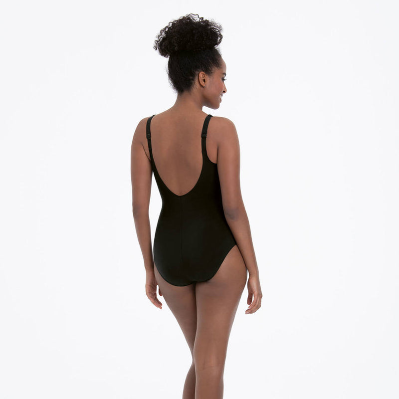 Summer Dot Care Swimsuit - Black/White
