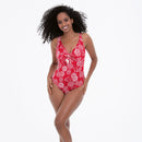 Flor Paradiso Swimsuit - Cranberry