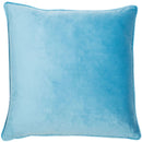 Large Luxe Cushion with Piping 5 - Turquoise
