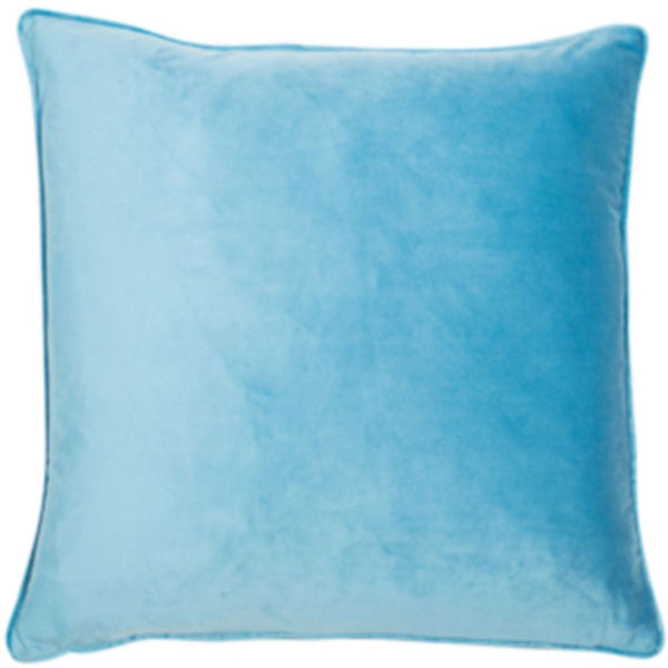 Large Luxe Cushion with Piping 5 - Turquoise