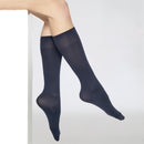 40d Knee Highs - Navy