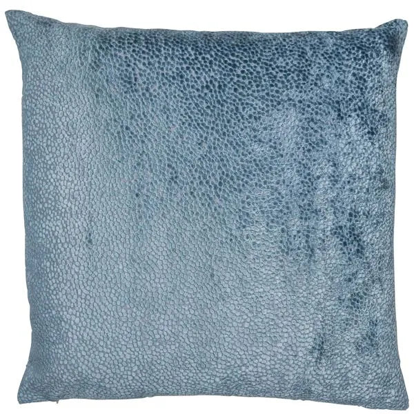 Large Bingham Blue Cushion 56x56cm
