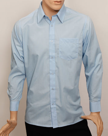 Plain Shirt - Light Blue