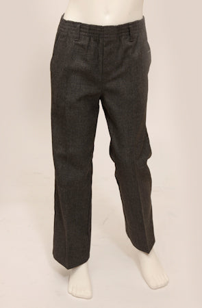 Full Elastic Trousers - Grey