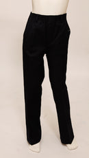 Full Elastic Trousers - Navy