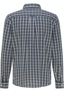 Clemens Long Sleeve Check Shirt - Blue