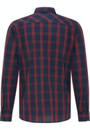 Clemens Long Sleeve Denim Check - Blue