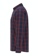 Clemens Long Sleeve Denim Check - Blue