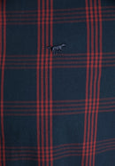 Clemens Long Sleeve Denim Check - Blue