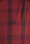 Clemens Long Sleeve Denim Check - Red