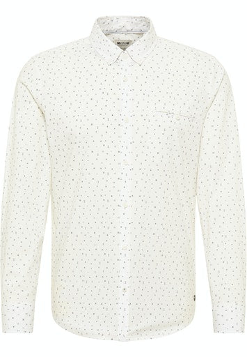 Casper Aop Shirt - White Geo