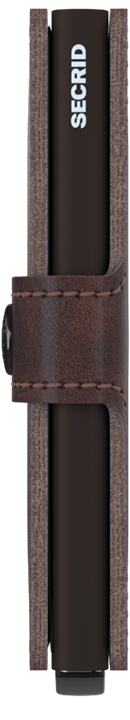 Vintage Miniwallet - Vintage Chocolate