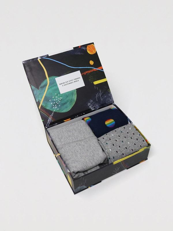 Socks & Boxer Gift Set - Multi