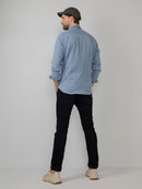 Denim Shirt - Bleached Indigo
