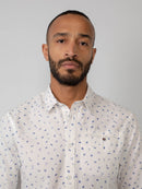 Print Shirt - Bright White