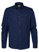 Denim Look Shirt - Dark Indigo