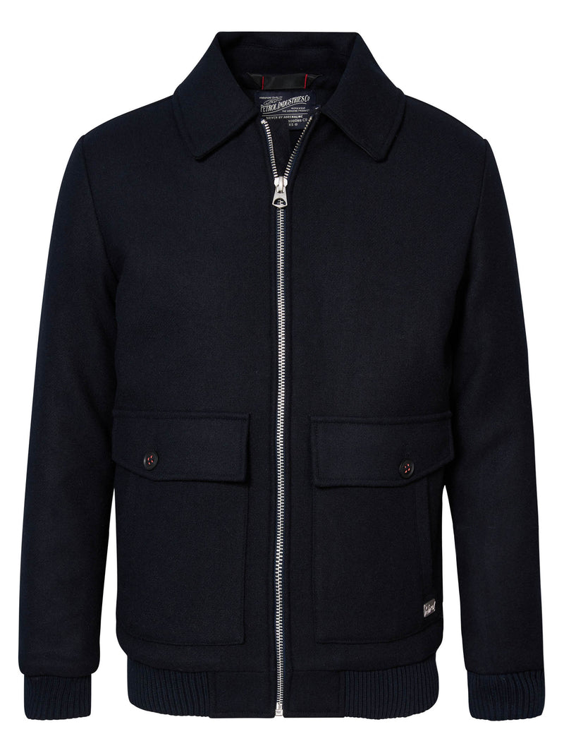 Wool Jacket - Dark Navy