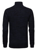 3 Button Knit - Dark Navy