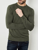 Crew Neck Jumper - Dark Forest