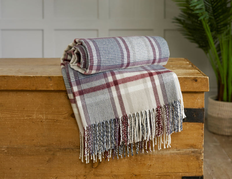 Malvern Check Acrylic Throw