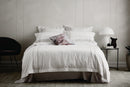 SHERIDAN MANETTE SILVER DUVET COVER SET