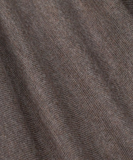 Fanasi Round Neck Jumper - Brown Melange