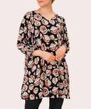 Godila All Over Print Dress - Red Clay