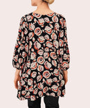 Godila All Over Print Dress - Red Clay