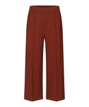 Piana Wide Crop Trouser - Paprika