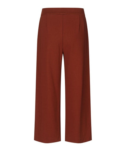 Piana Wide Crop Trouser - Paprika