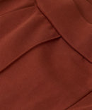 Piana Wide Crop Trouser - Paprika