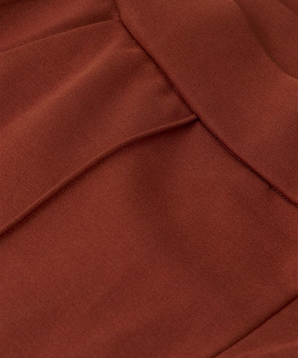 Piana Wide Crop Trouser - Paprika