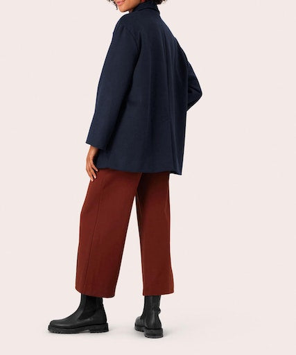 Piana Wide Crop Trouser - Paprika