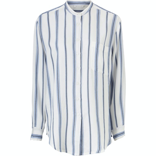 Ivana Long Sleeve Shirt - Blue Fog