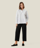 Piana Wide Crop Trouser - Black