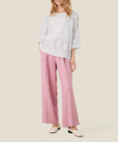 Becca 3/4 Sleeve Top - White