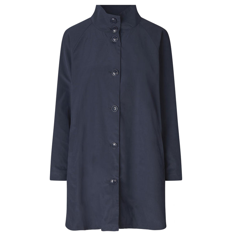 Teresa Long Sleeve Coat - Navy