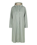 Thorid Long Sleeves Hooded Coat - Jadeite