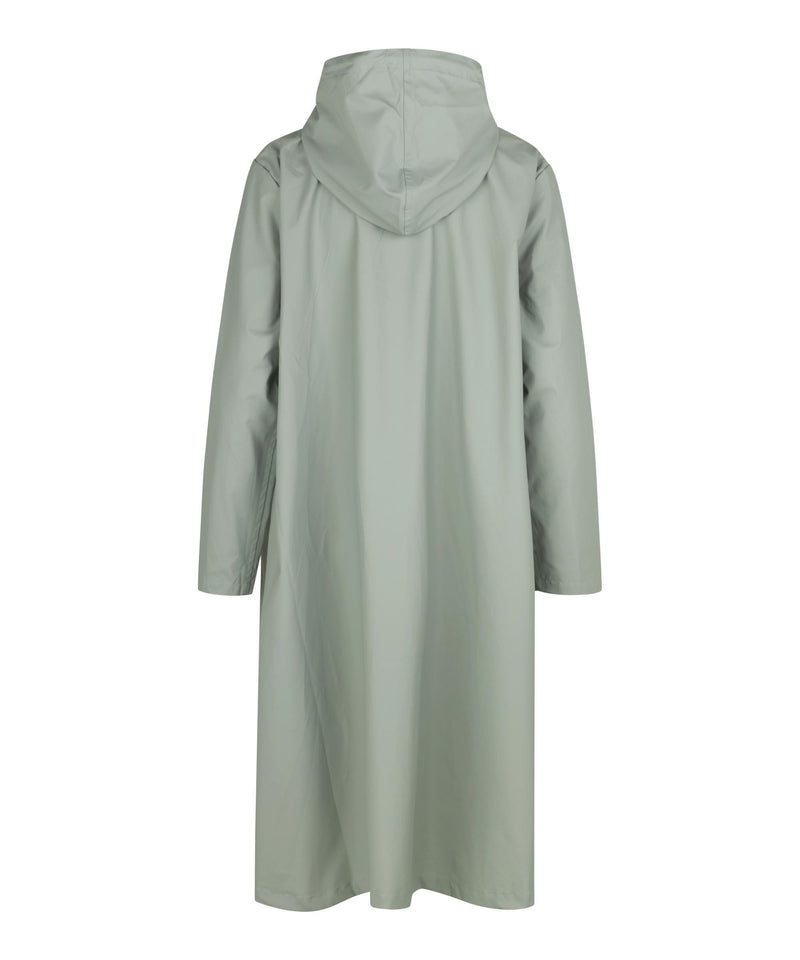 Thorid Long Sleeves Hooded Coat - Jadeite