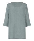 Giliana 3/4 Sleeve Tunic - Goblin Blue