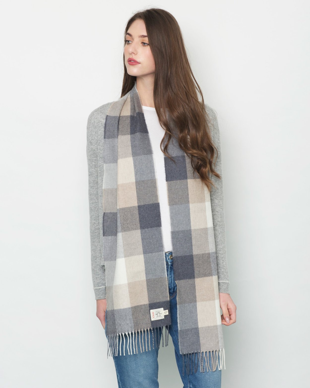 Merino Scarf - Rome