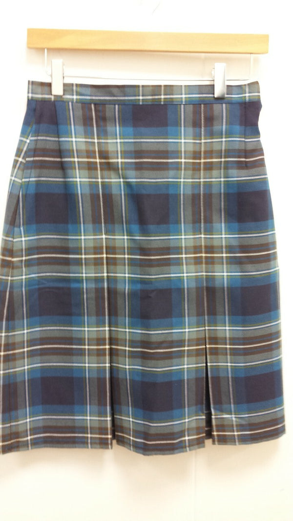 Skippy Tartan Skirt - Blue Check