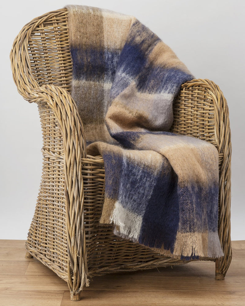 Mohair Throw - Land