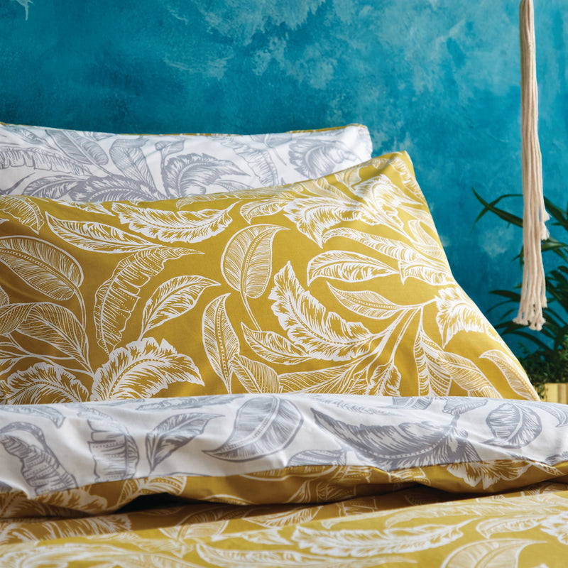 Mozambique Duvet Cover Set - Ochre