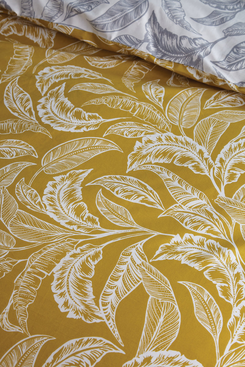 Mozambique Duvet Cover Set - Ochre