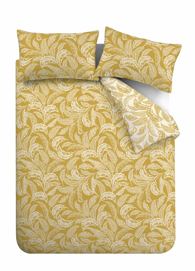 Mozambique Duvet Cover Set - Ochre