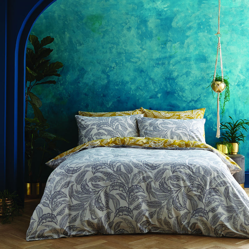 Mozambique Duvet Cover Set - Ochre